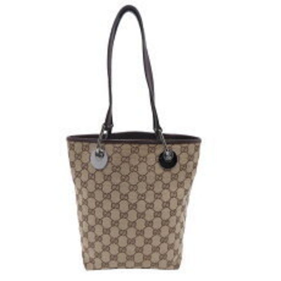 Gucci Tote Bag GG Canvas Beige - Picture 1 of 9